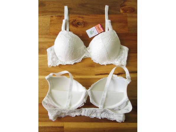 ÁO LOVELY KHÔNG GỌNG REN TRẮNG - 3028